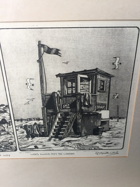 Gerrit Jan Groote Willink: Ets/aquatint 10/13  kopen? Bied vanaf 1!