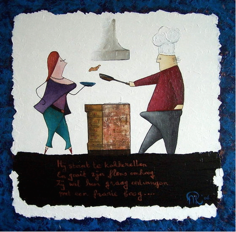 MIEKE VAN STEENBERGEN   SCHILDERIJ    kopen? Bied vanaf 150!