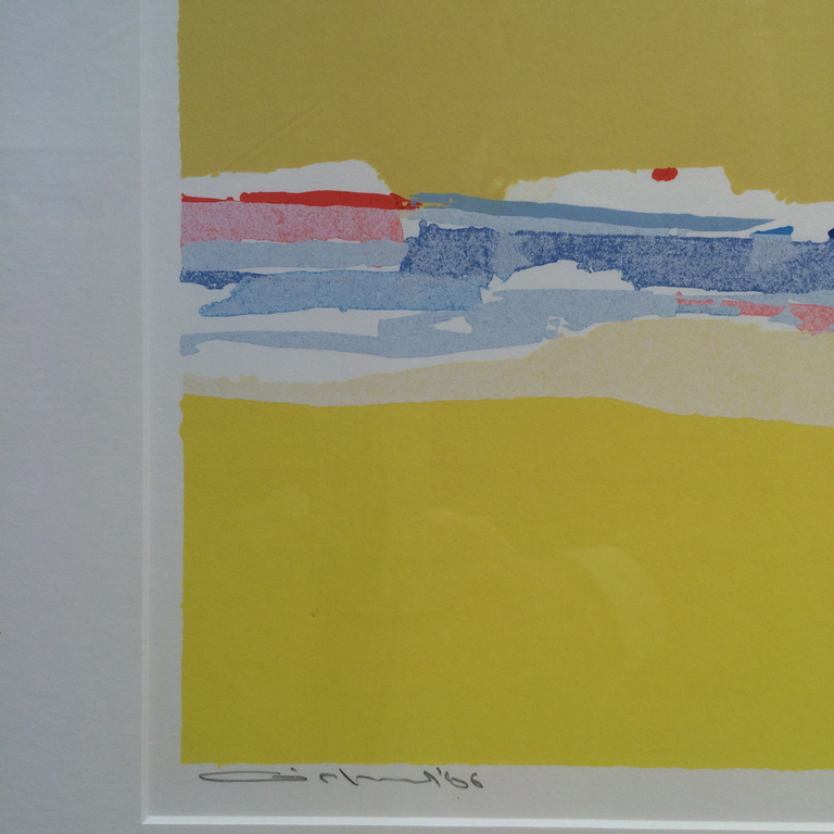 Gerard 't Hart, zeefdruk met lijst,  kopen? Bied vanaf 30!