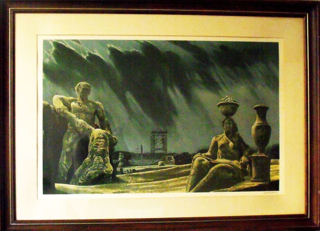 Carel Willink: Kleurenlitho, Evenwicht der krachten kopen? Bied vanaf 1000!