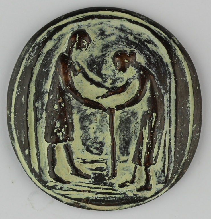 Inka Klinckhard: Bronzen penning, Bejaardenhulp-Kruisvereniging Amstelveen kopen? Bied vanaf 125!