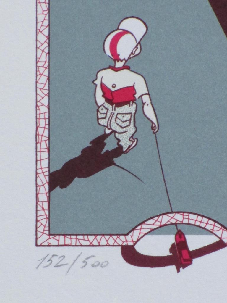 Onbekende kunstenaar, Ice Cream Baby, Zeefdruk kopen? Bied vanaf 1!