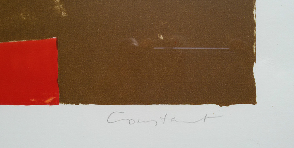Constant - Vrouw en hond, litho (ingelijst) kopen? Bied vanaf 425!