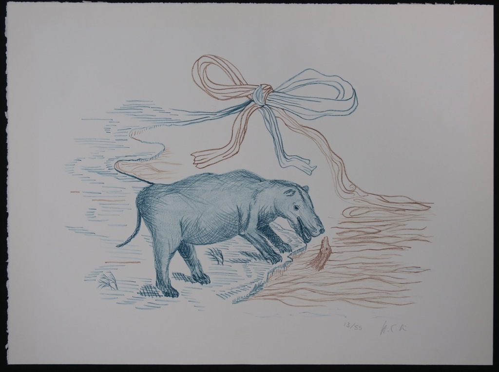 Lot met 11 werken van: Helen Frik, Litho, Wilde beesten kopen? Bied vanaf 1!