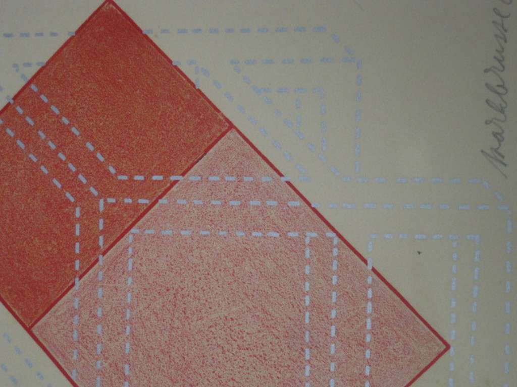 Mark Brusse (1937-) grote gesigneerde litho "4 props 4 1 piece" 1969  kopen? Bied vanaf 1!