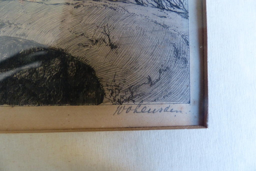 Willem van Heusden, Ets, Platteland kopen? Bied vanaf 45!