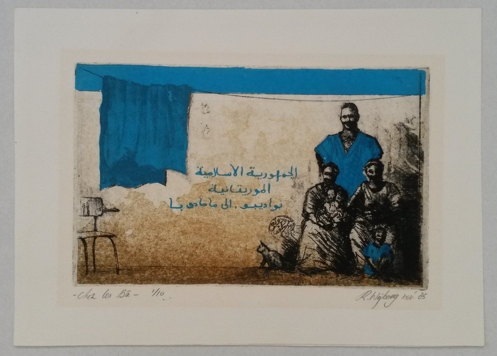 Rolf Weijburg - kleurenets - Chez les Ba verkocht voor € 40!