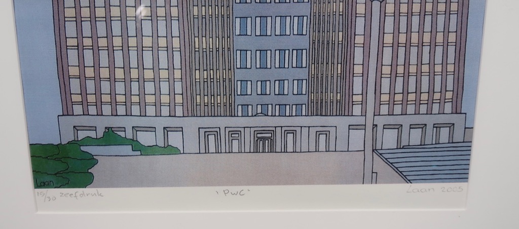 Laan Irodjojo: Zeefdruk, PWC - Ingelijst kopen? Bied vanaf 1!