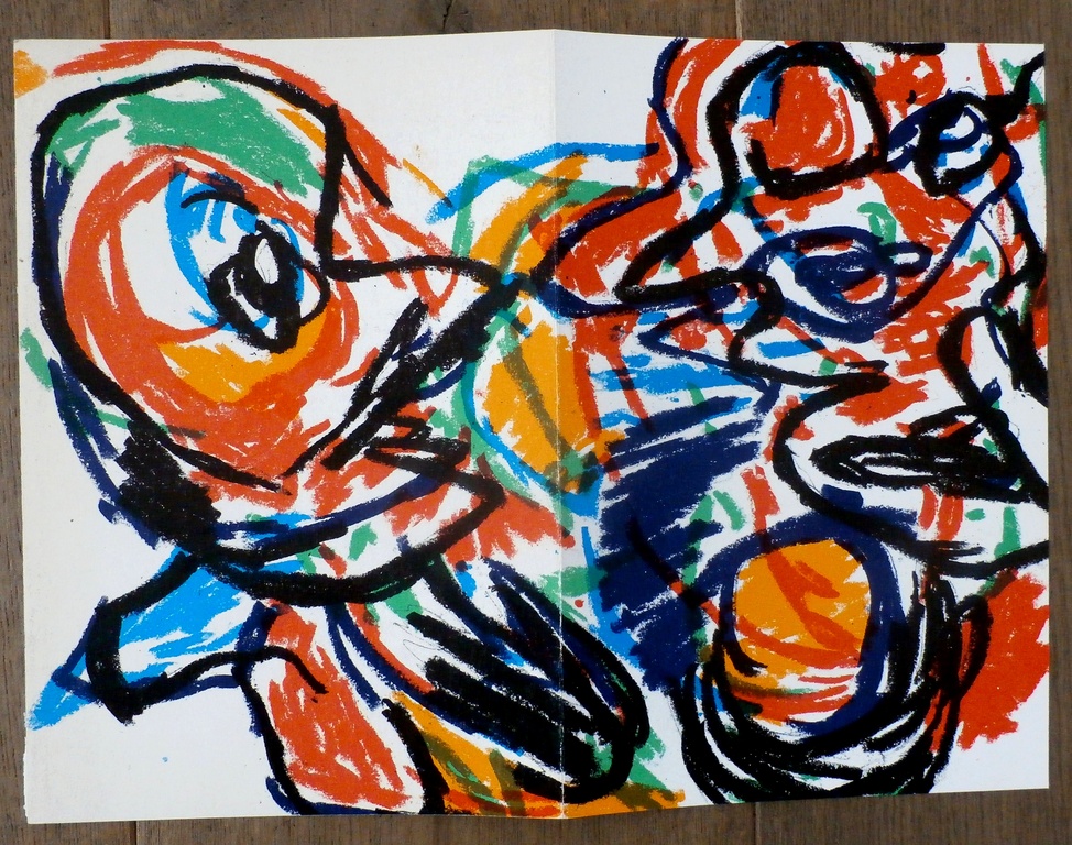 Karel Appel - Litho stedelijk Museum - 1965 kopen? Bied vanaf 50!