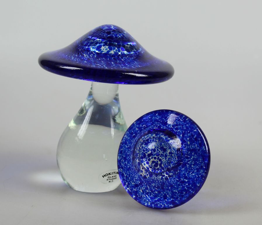 Anthony WIlson Hokitika studio glas twee paddenstoelen Nieuw-Zeeland kopen? Bied vanaf 35!