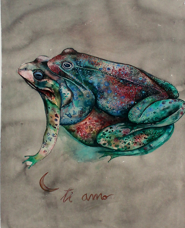 Bruno Bruni -Ti Amo- Prachtige en kleurrijke Pigmentdruk. Gesigneerd. 2017. kopen? Bied vanaf 79!