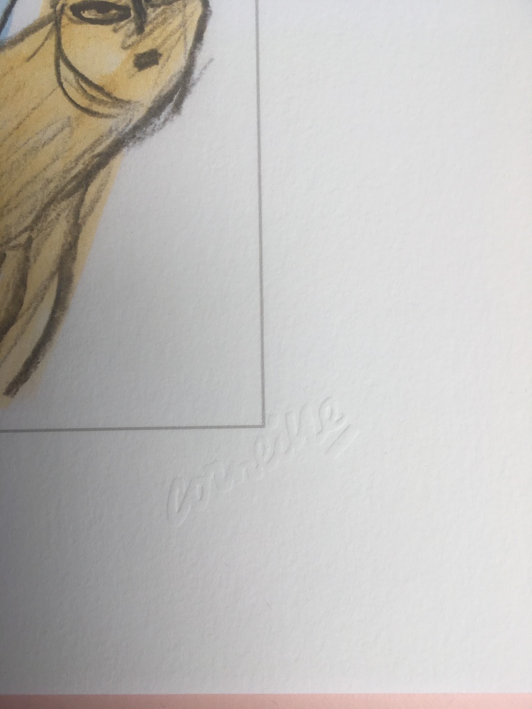 Corneille - Kleurenlitho - Zonder Titel kopen? Bied vanaf 1!