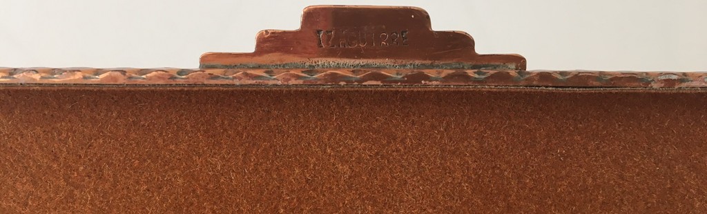 Hand gehamerde koperen Zuid-Amerikaanse sigarendoos met zilveren Maya decoratie kopen? Bied vanaf 30!