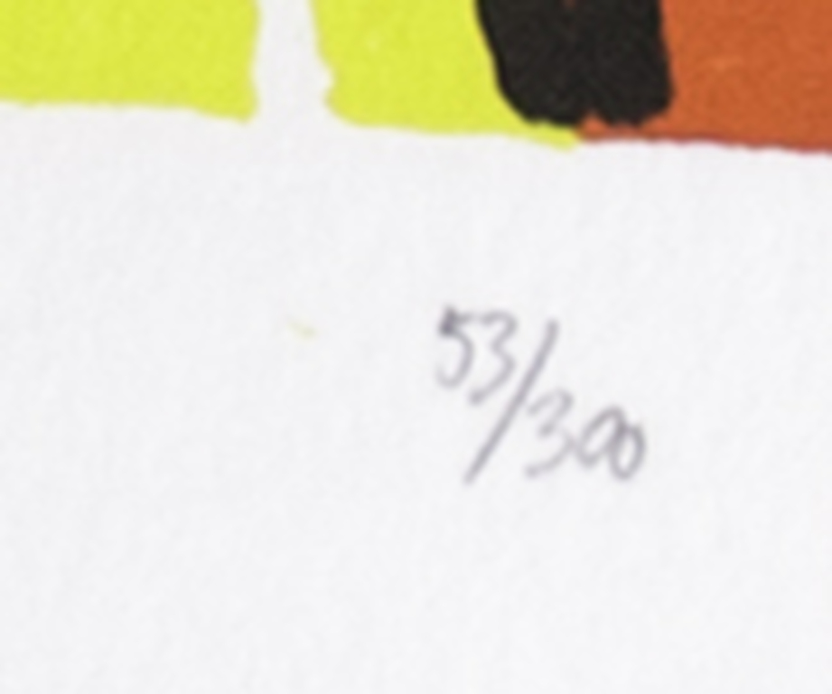 Herman Brood (1946-2001) - Zeefdruk - Met bibberende ogen bezigtigd kopen? Bied vanaf 25!