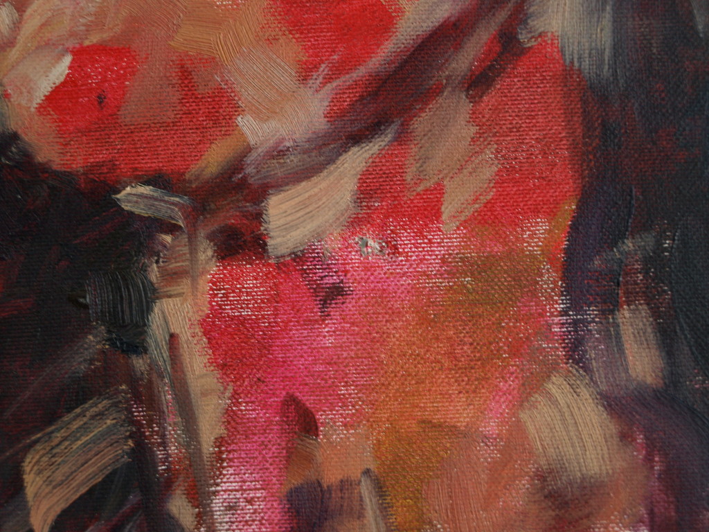 Silvester Peperkamp : Olieverf op linnen – Vrouwen - gesigneerd – ca 2000 kopen? Bied vanaf 1!