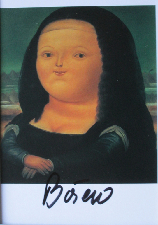 Botero - Mona Lisa - handgesigneerde KPK - zeldzaam kopen? Bied vanaf 65!