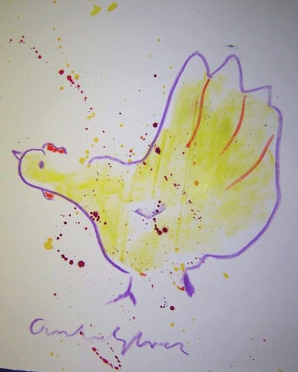 Anton Heyboer -tekening verkocht voor € 70!