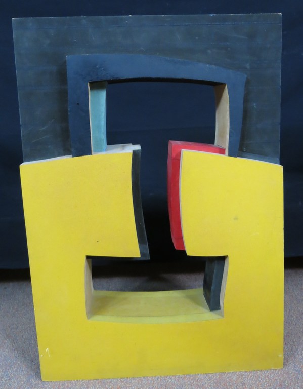 AcheterJoep Derkx: Beschilderd houten beeld (plastiek), Zonder titel? Enchérissez de 1!