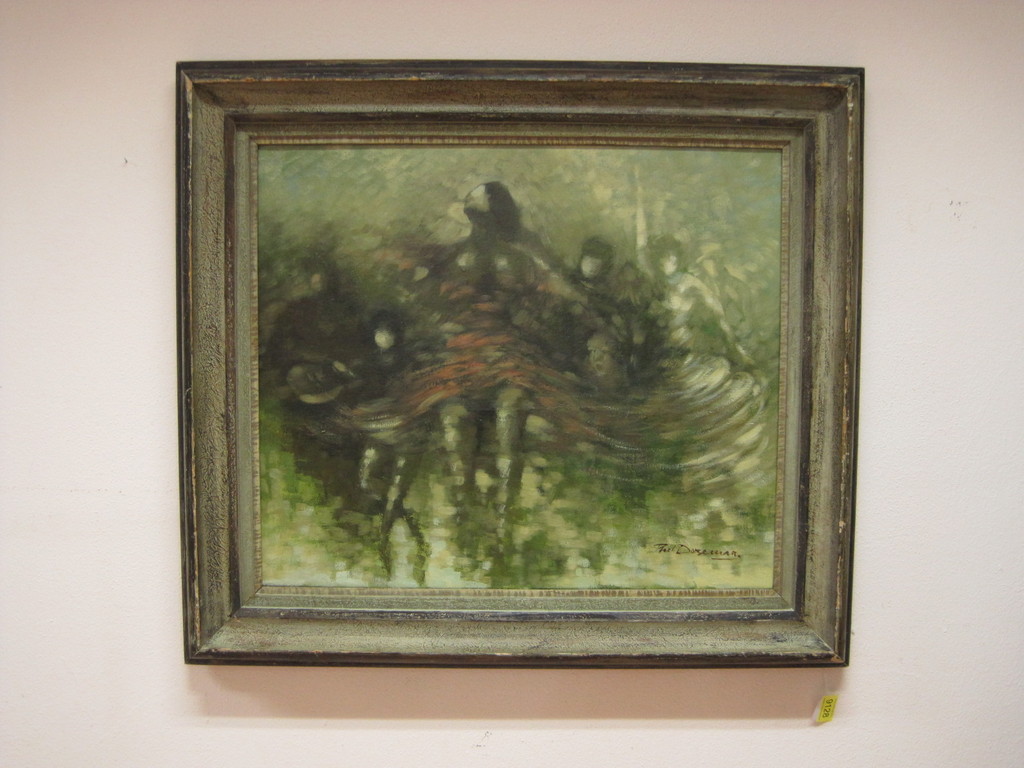 Roel Dozeman (1924-1996) impress. olieverf  kopen? Bied vanaf 1!