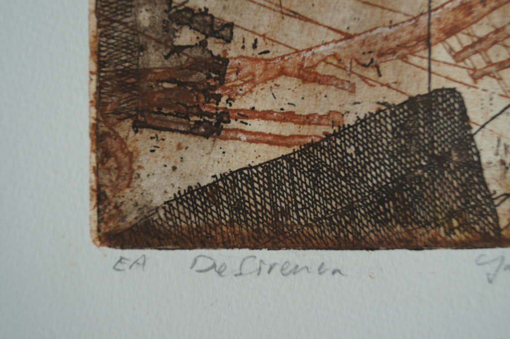 Jan Pieter van den Bos - ets - De Sirenen - 2005 kopen? Bied vanaf 1!