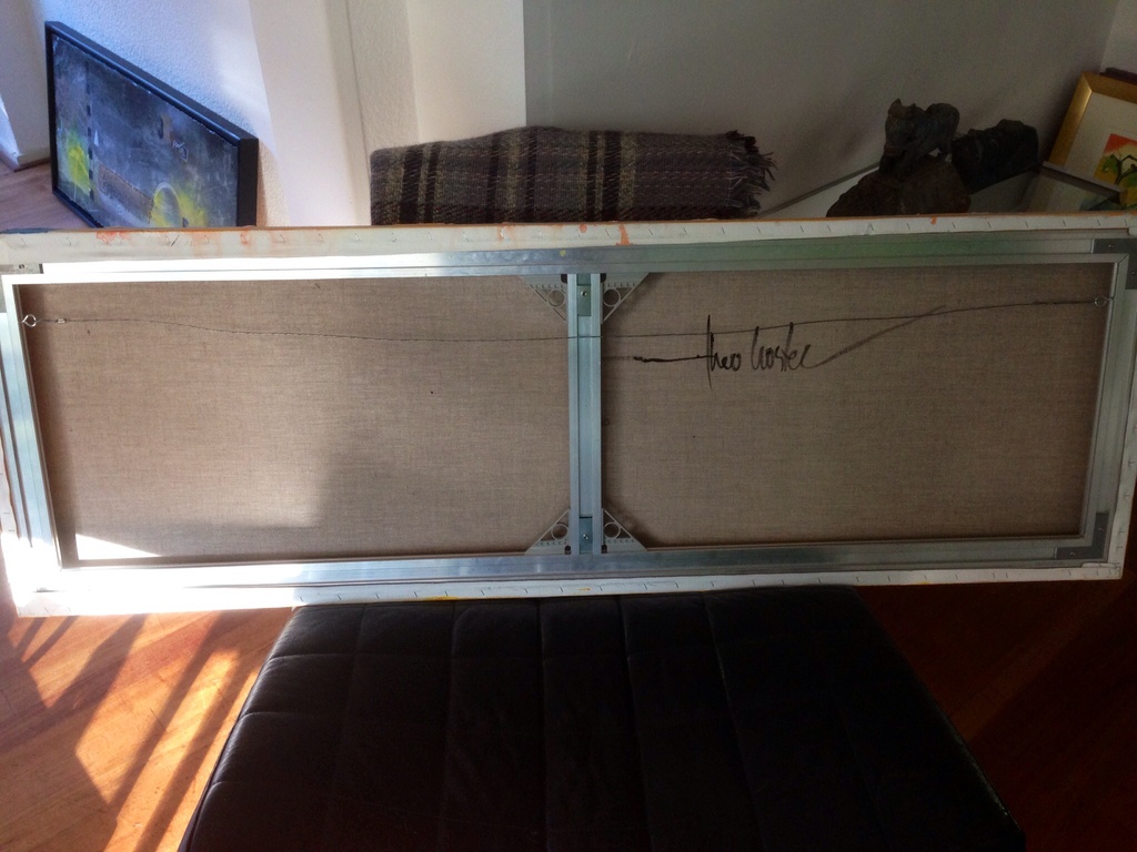 Theo koster ,gemengde techniek , new morning kopen? Bied vanaf 1!