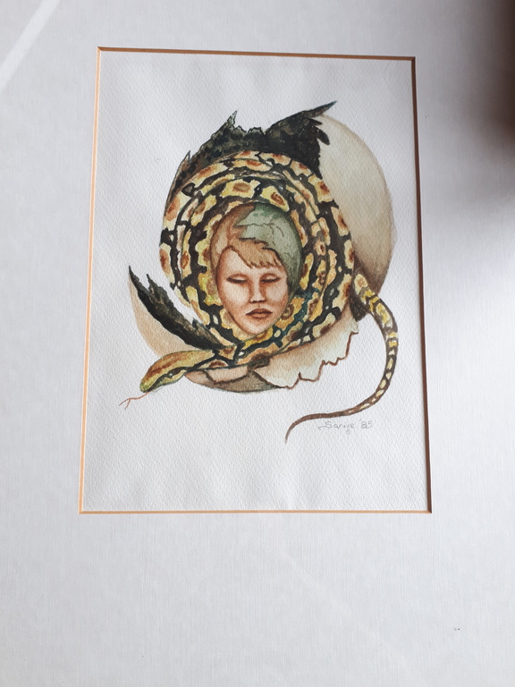 Saniye Bildircin, aquarel set getiteld Vrijheid kopen? Bied vanaf 50!