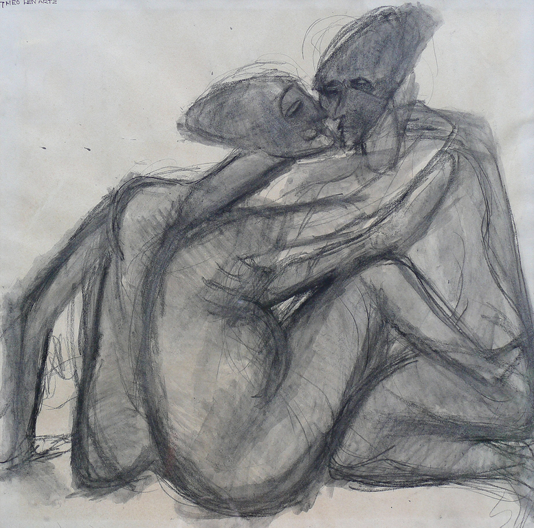 Theo Lenartz: Tekening, Plastiek kopen? Bied vanaf 45!