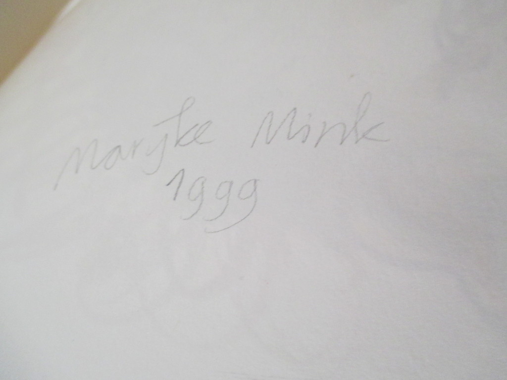 Marijke Mink, gouache, 1999 kopen? Bied vanaf 25!