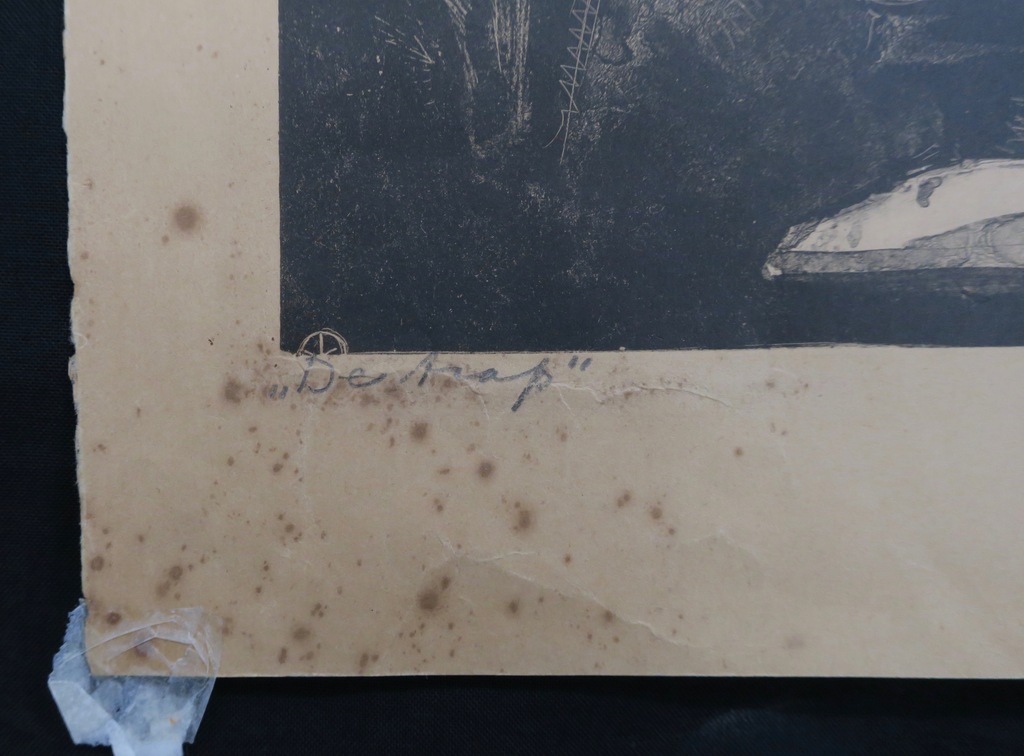 Aart van Dobbenburgh: Litho, De trap kopen? Bied vanaf 1!