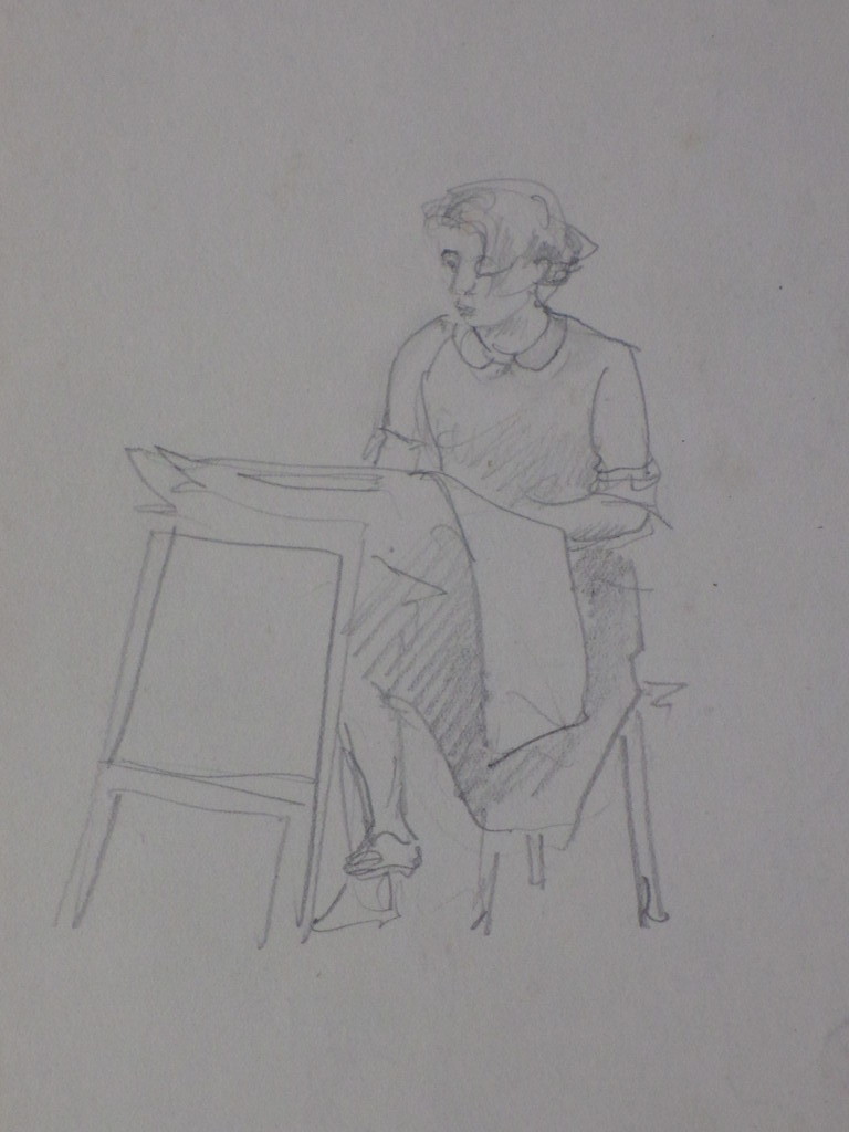 Harm Kamerlingh Onnes, Liggend Naakt, Tekening kopen? Bied vanaf 45!