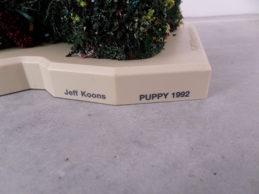 Jeff Koons, Guggenheim Multiple, Puppy 1992, handversierd zeldzaam kopen? Bied vanaf 250!