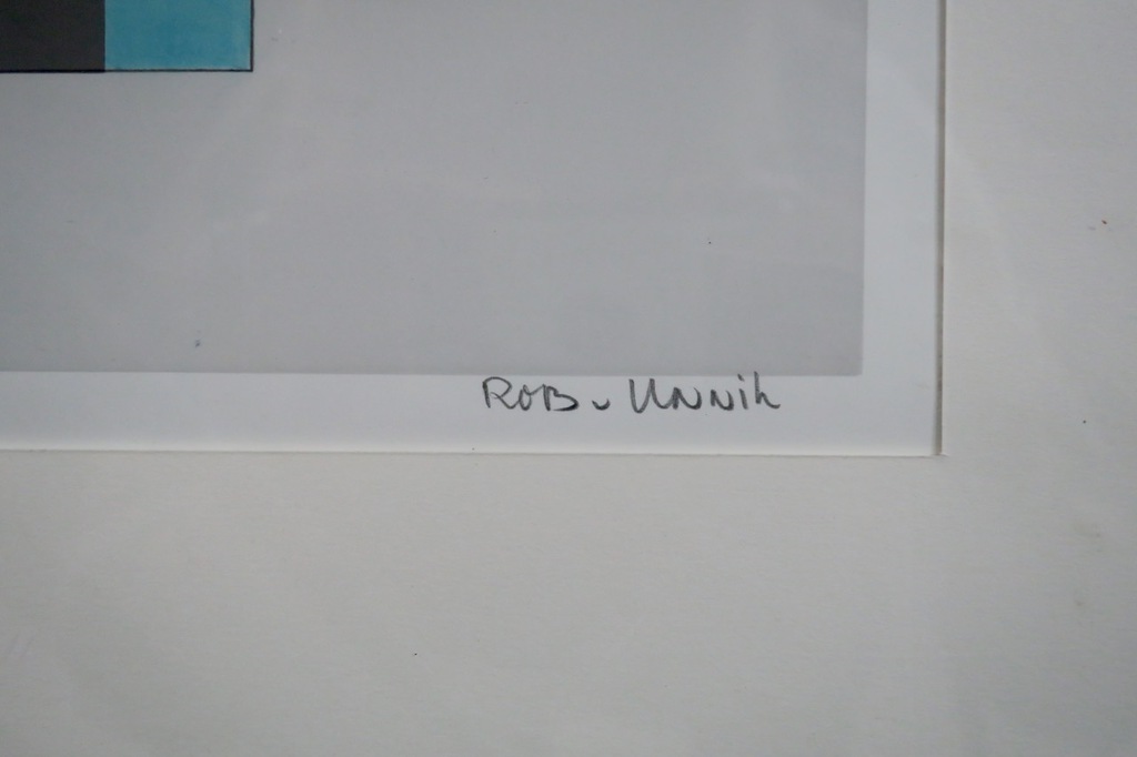 Rob van Unnik: Div.techniek, Compositie nr. 38 - Ingelijst kopen? Bied vanaf 35!