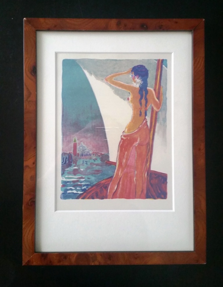Kees van Dongen, Originele houtgravure uit 1955  kopen? Bied vanaf 50!