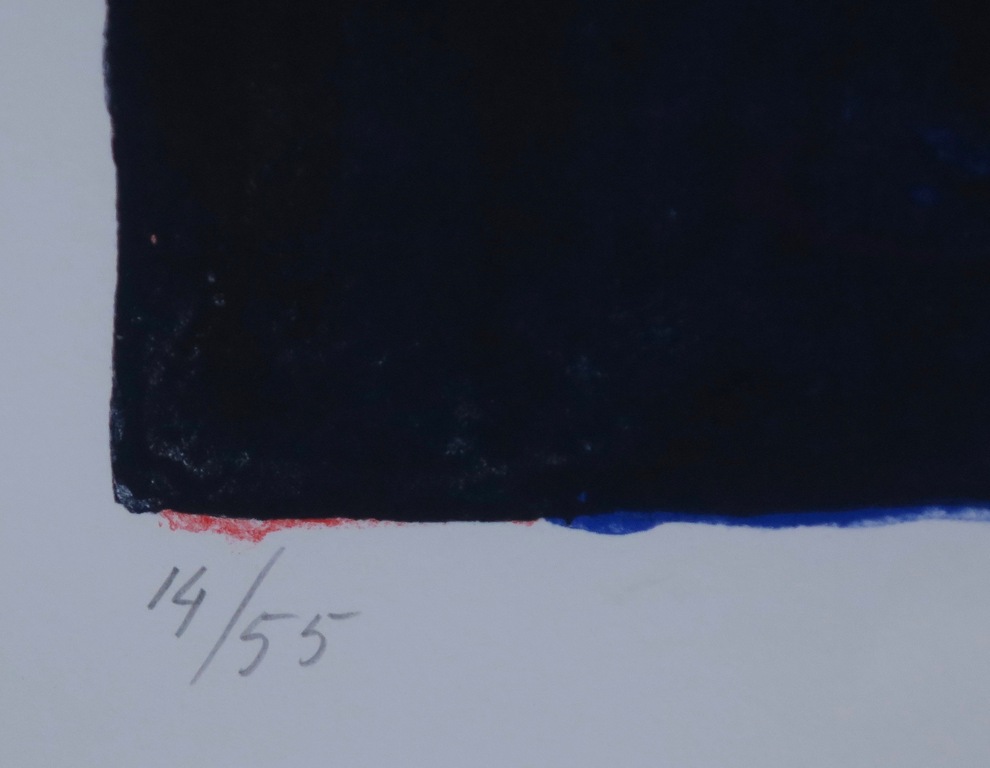 Theo Kuijpers: Zeefdruk, zonder titel -Ingelijst kopen? Bied vanaf 40!