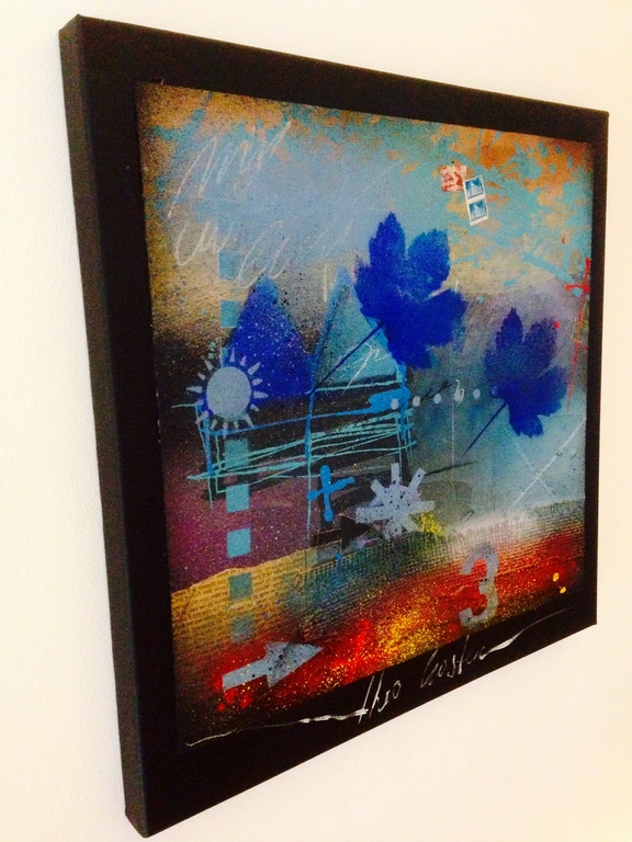 Theo koster , gemengde techniek, blue monday kopen? Bied vanaf 1!