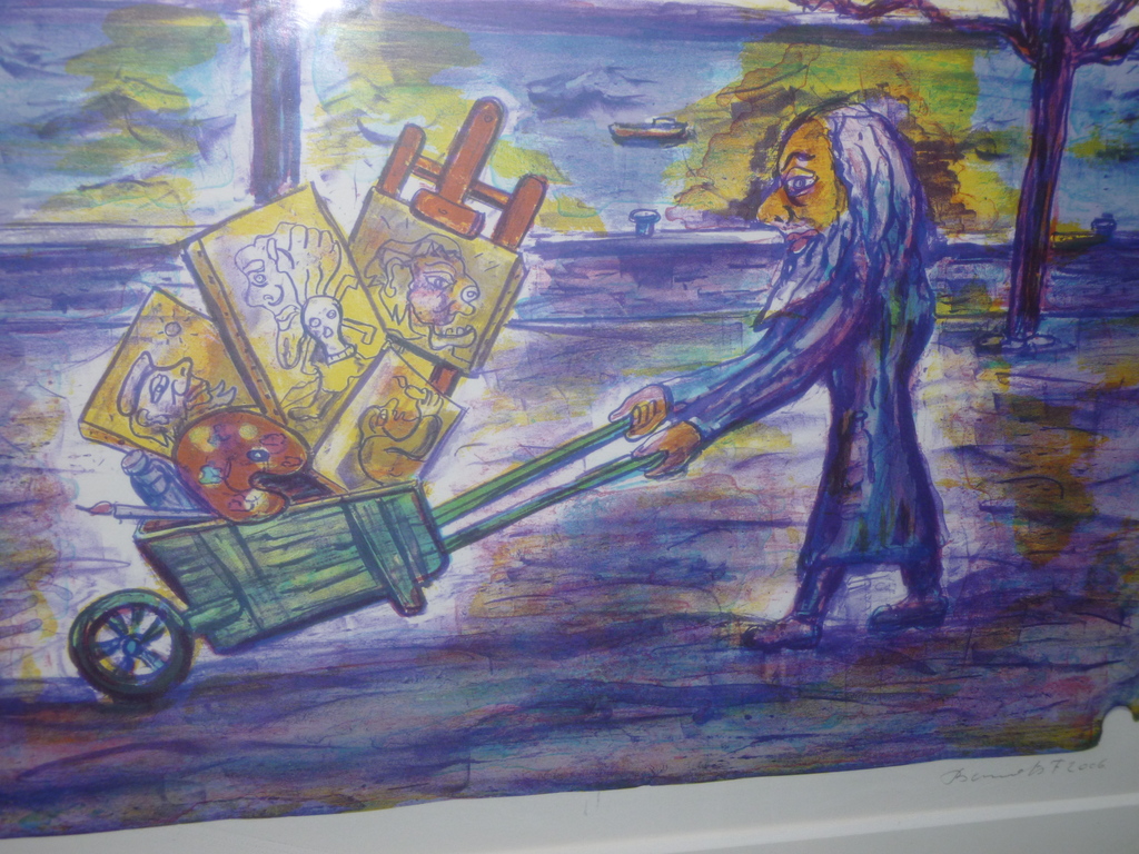 Prachtige kleurenlitho,in beperkte oplage,genummerd,gedateerd en gehandtekend. kopen? Bied vanaf 295!