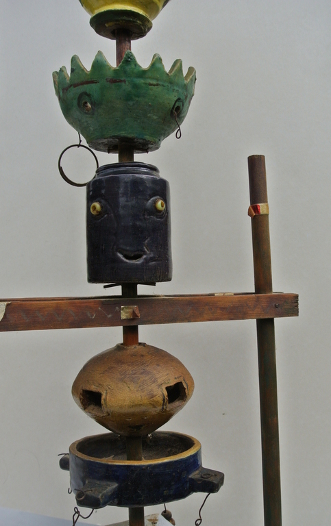 HARM KAMERLINGH ONNES.  Keramiek. - PALMPASEN - Rond 1980.                       kopen? Bied vanaf 3350!