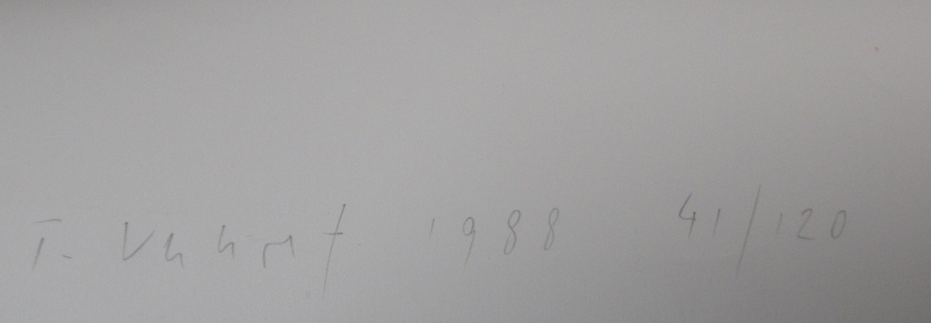 Toon Verhoef: Litho, genummerd en gesigneerd kopen? Bied vanaf 85!