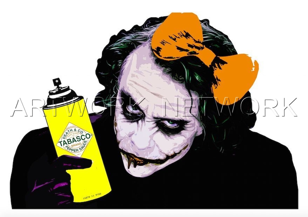 DEATH NYC "Joker Y" - n° A/P - Signed with COA (Edition Artist Proof) kopen? Bied vanaf 1!