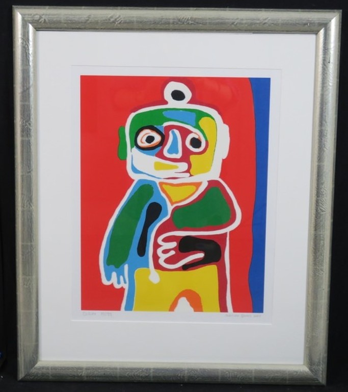 Menno Baars: Zeefdruk, Dokter - Ingelijst kopen? Bied vanaf 70!