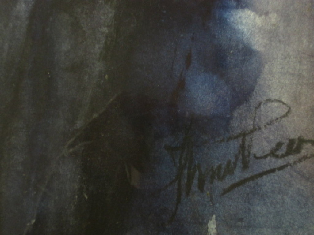 Sfeervol gesigneerd Aquarel "Nachtelijk Naakt" van Jaap van Veen 1915-2009 kopen? Bied vanaf 1!