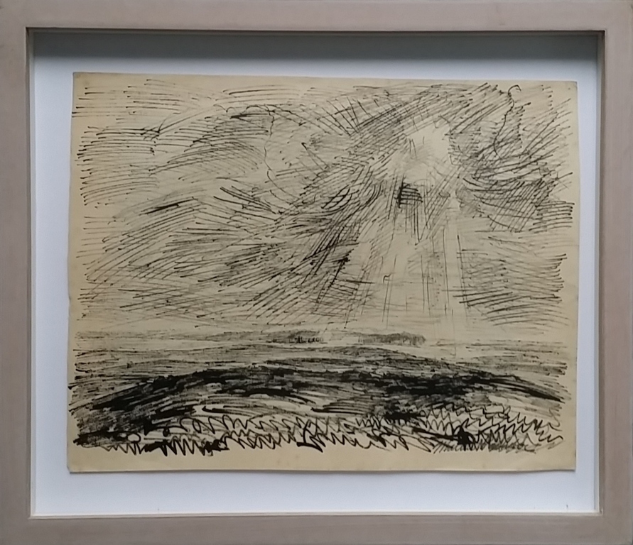 Marius Richters - Inkt tekening op papier kopen? Bied vanaf 100!