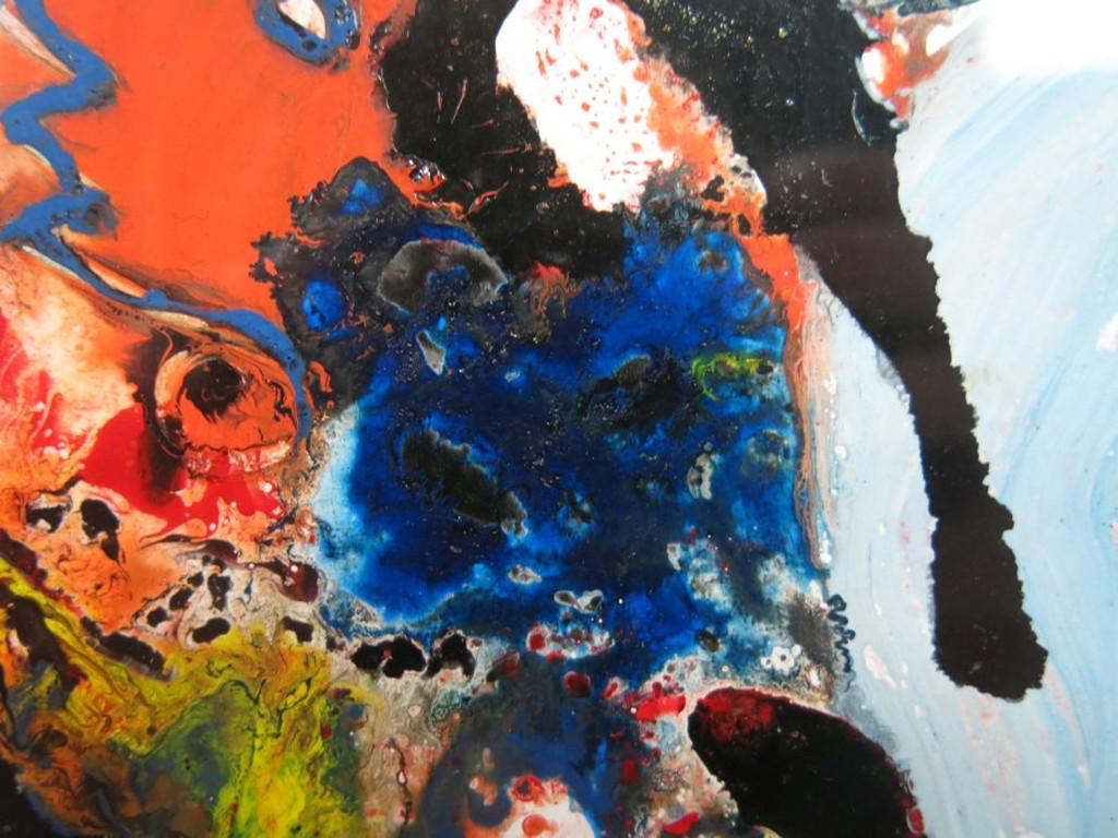 Jan te Wierik: Gemengde techniek op papier, Figuur - Ingelijst kopen? Bied vanaf 300!