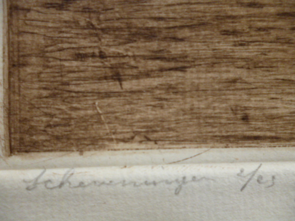 Joh. de Burck - ets - Haven van Scheveningen kopen? Bied vanaf 25!