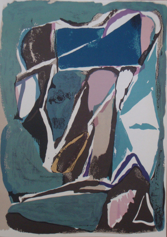 Bram van Velde, DLM 43 met 2 originele litho's verkocht voor € 50!