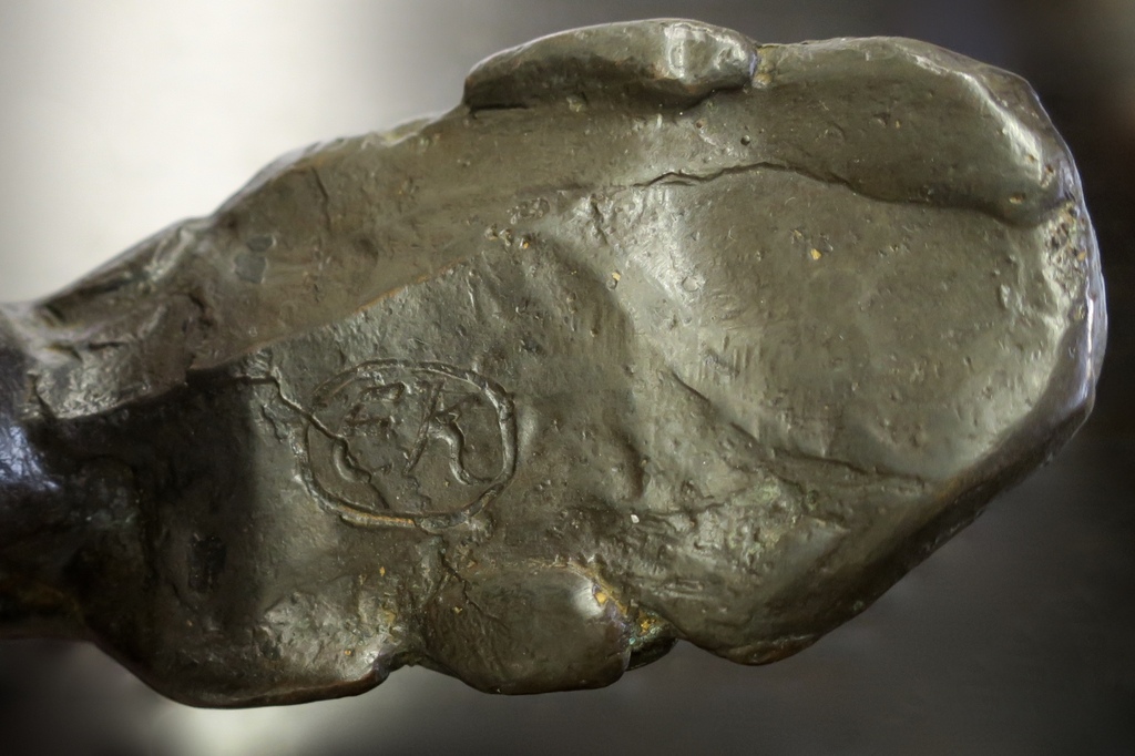 Ek van Zanten: Bronzen beeld, Pauw  kopen? Bied vanaf 1!