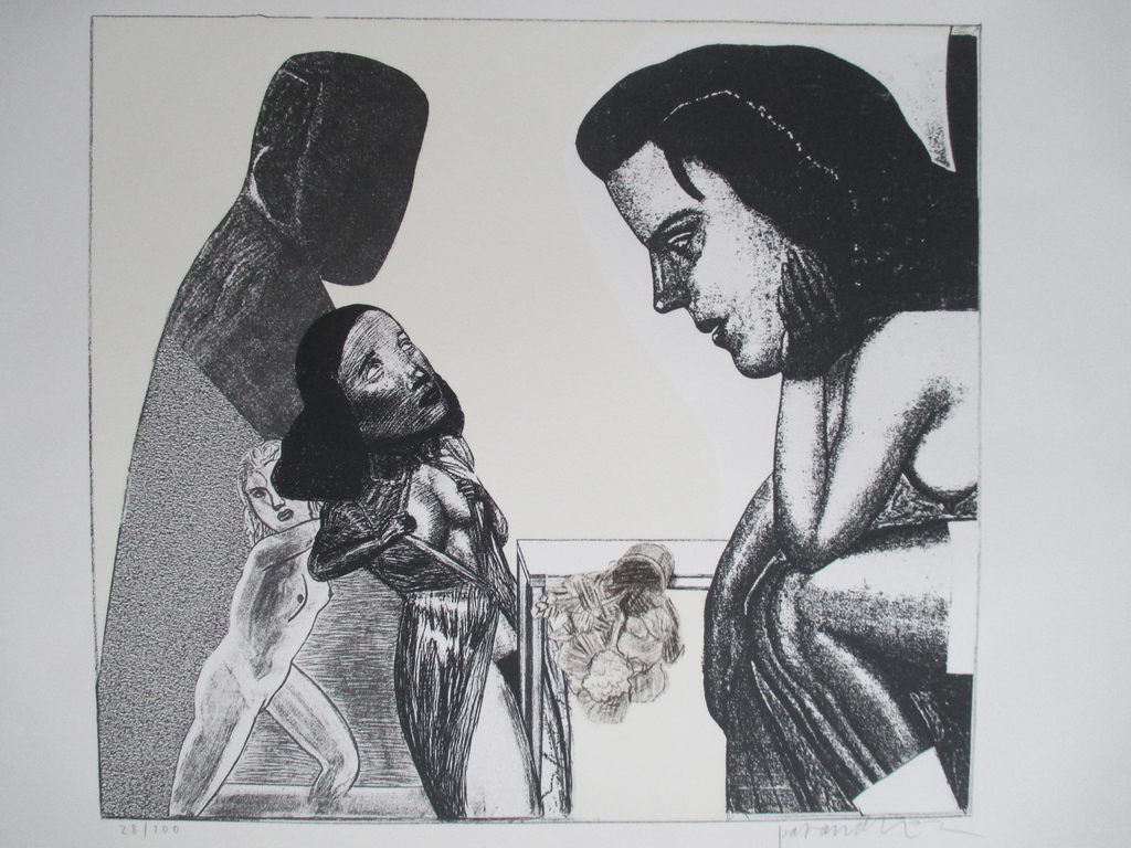 Pat Andrea, kleurenzeefdruk 1997 verkocht voor € 60!