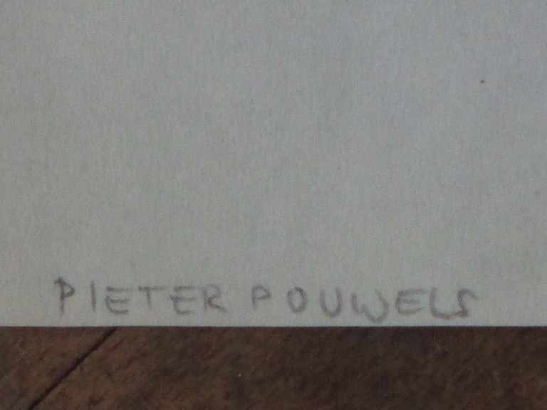 Pieter Pouwels, Giraffe, Houtsnede kopen? Bied vanaf 1!