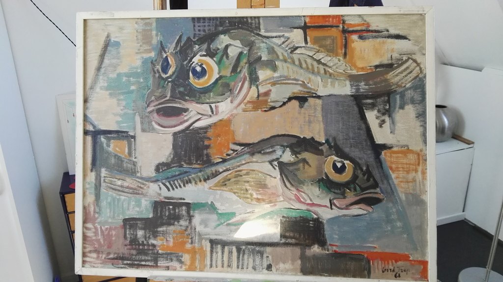 Dirk Trap Zeeduivel verkocht voor € 140!