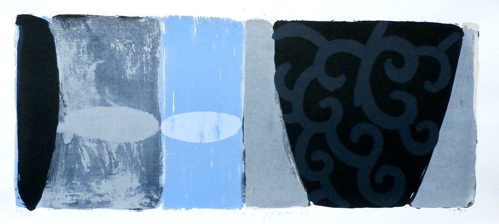 Piet Warffemius - Zeefdruk: ingewikkeld eenvoudig - 1992 verkocht voor € 75!